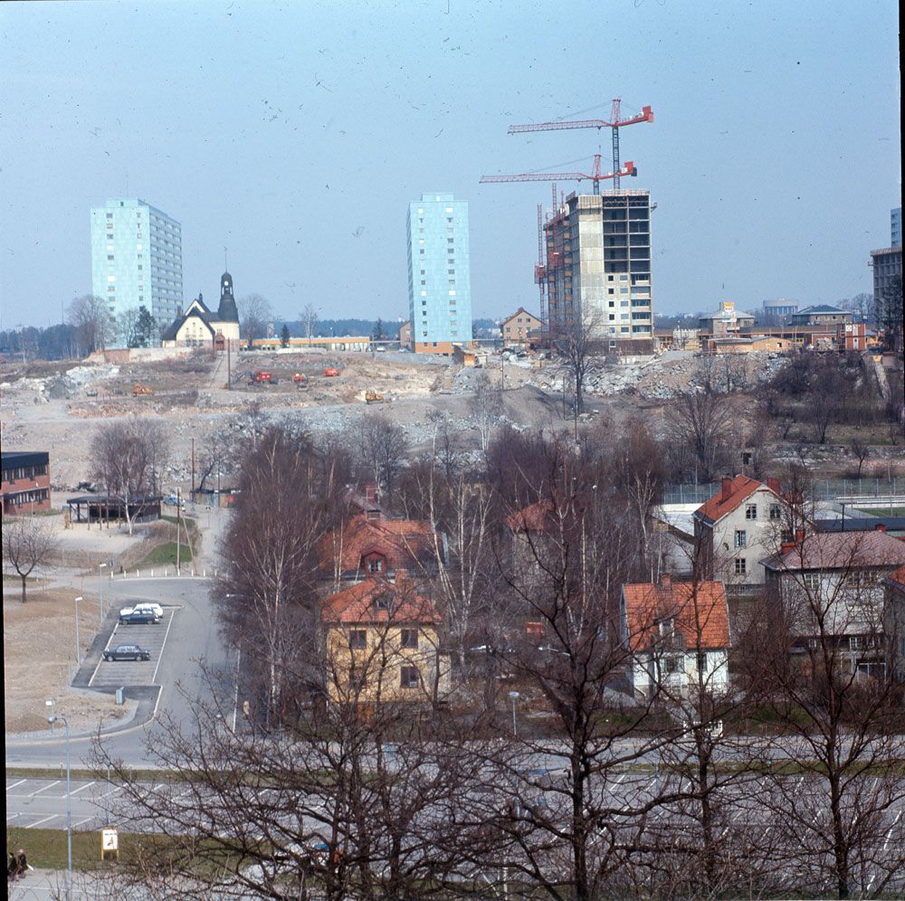 Hagalund byggs på 1970-talet.